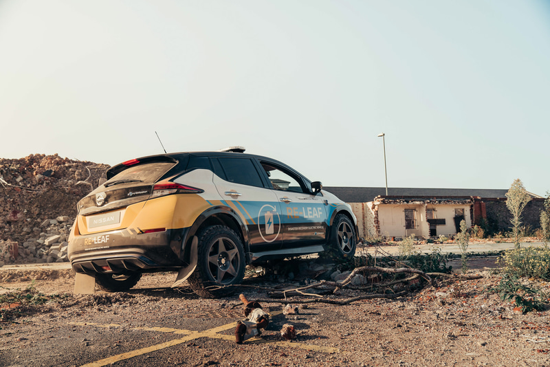 災害復旧支援を目的としたコンセプトカー「RE-LEAF」