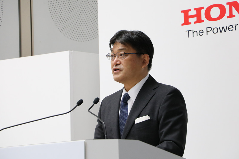 本田技研工業株式会社 専務取締役 安全運転普及本部長 竹内弘平氏