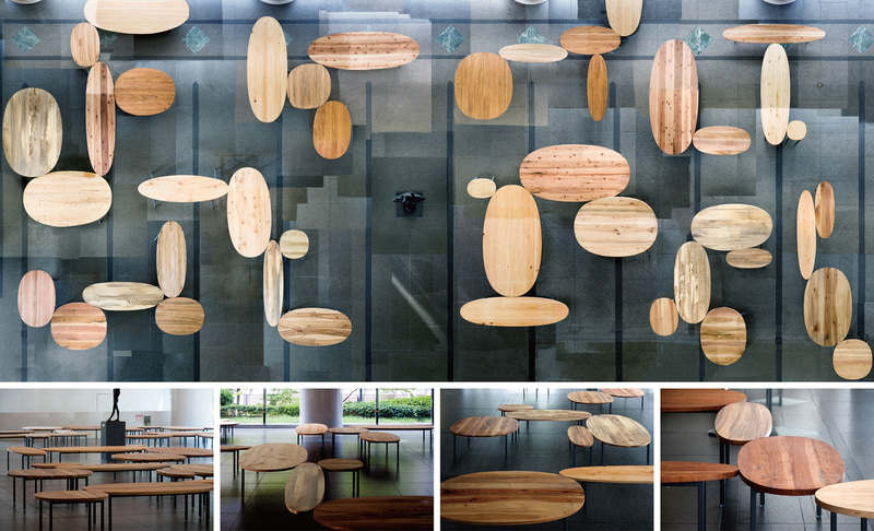 神戸市役所1号館1階市民ロビー：神戸市＋株式会社中村竜治建築設計事務所