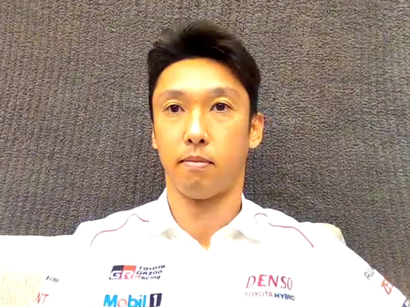 中嶋一貴選手。ル・マン24時間レースで3連勝、3勝目という日本人初の偉業を成し遂げた