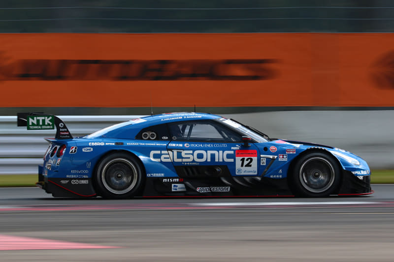 予選2位は12号車 カルソニック IMPUL GT-R（佐々木大樹/平峰一貴組）