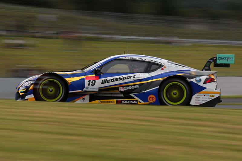 予選3位は19号車 WedsSport ADVAN GR Supra（国本雄資/宮田莉朋組、YH）
