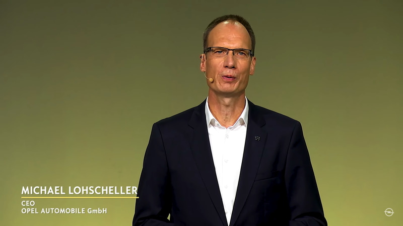 オペルオートモビルGmbH CEOのミヒャエル・ローシェラー氏