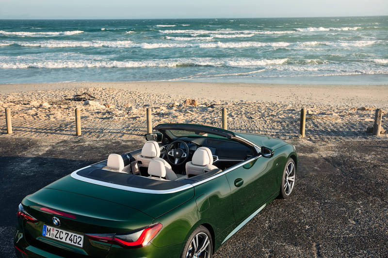 新型4シリーズ コンバーチブルのインテリア