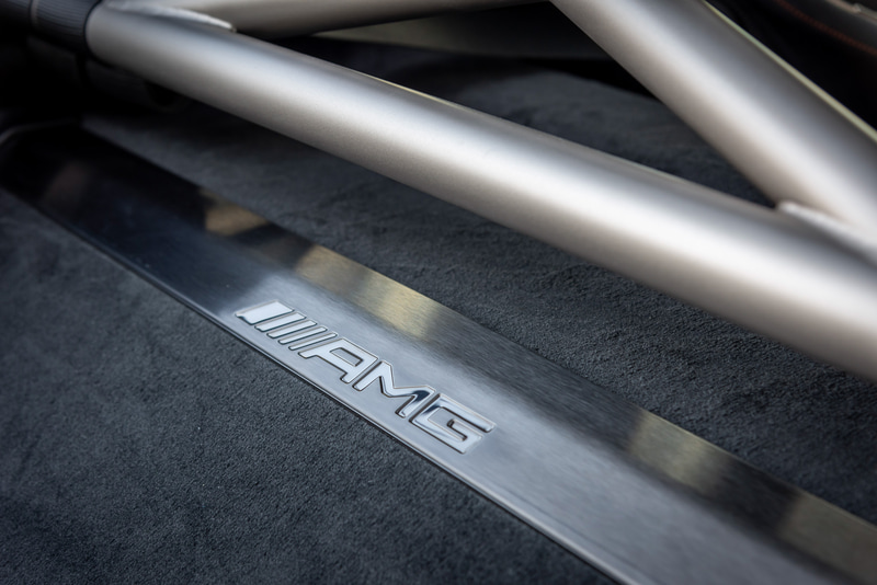 オプション「AMGトラックパッケージ」が装着された状態