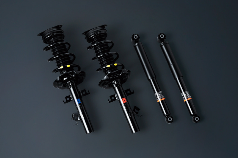 専用のSACHS製ショックアブソーバー