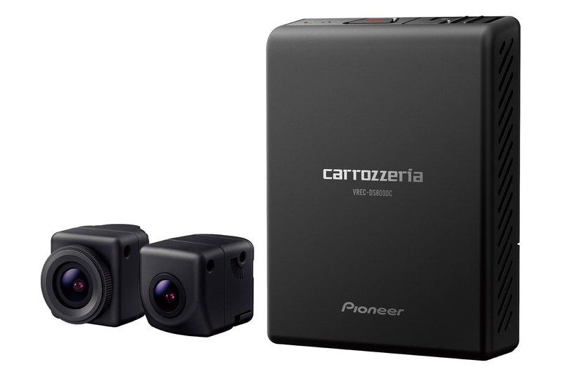 カーナビゲーション連動2カメラタイプのドライブレコーダーユニット「VREC-DS800DC」