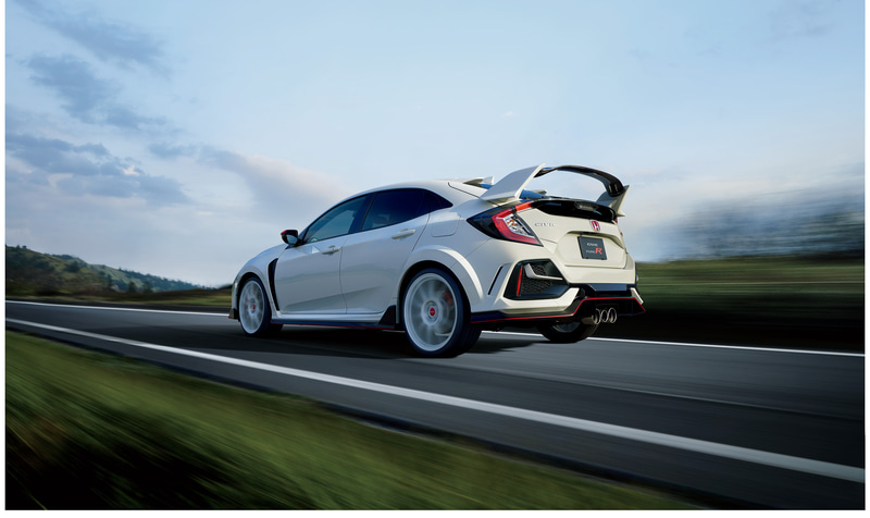 シビック TYPE Rのアクセサリー装着イメージ