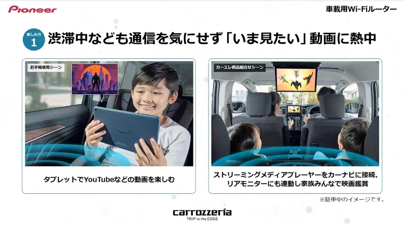 データ量が多い動画も気にせず楽しめる