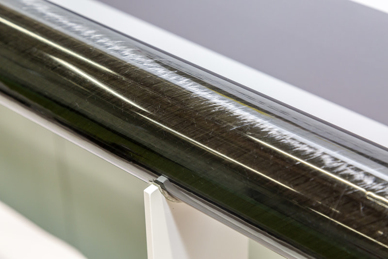 近くで見ると編み込まれていないのが分かります