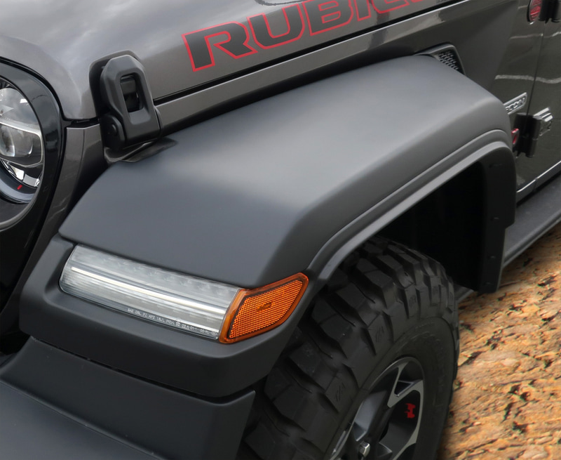 ブラックオーバーフェンダー