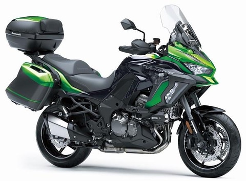 カワサキ、「VERSYS 1000 SE」2021年モデル ショーワのスカイフック