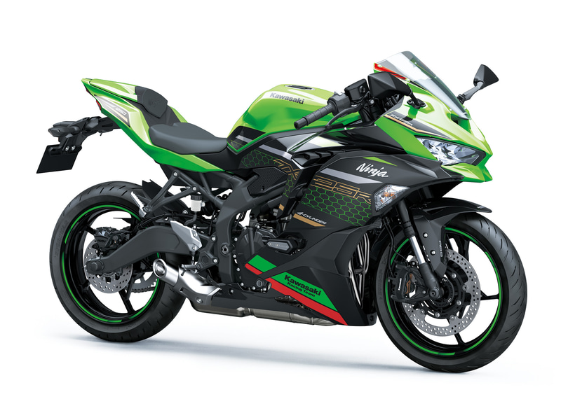 250ccクラスで並列4気筒エンジンを搭載するスーパースポーツモデル「Ninja ZX-25R」