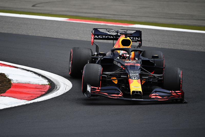 2位表彰台を獲得したマックス・フェルスタッペン選手（33号車 レッドブル・レーシング・ホンダ）（C）Getty Images / Red Bull Content Pool