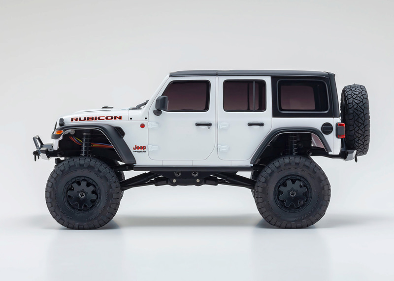 ミニッツ4×4 レディセット ジープ ラングラー アンリミテッド ルビコン ブライトホワイト No.32521W