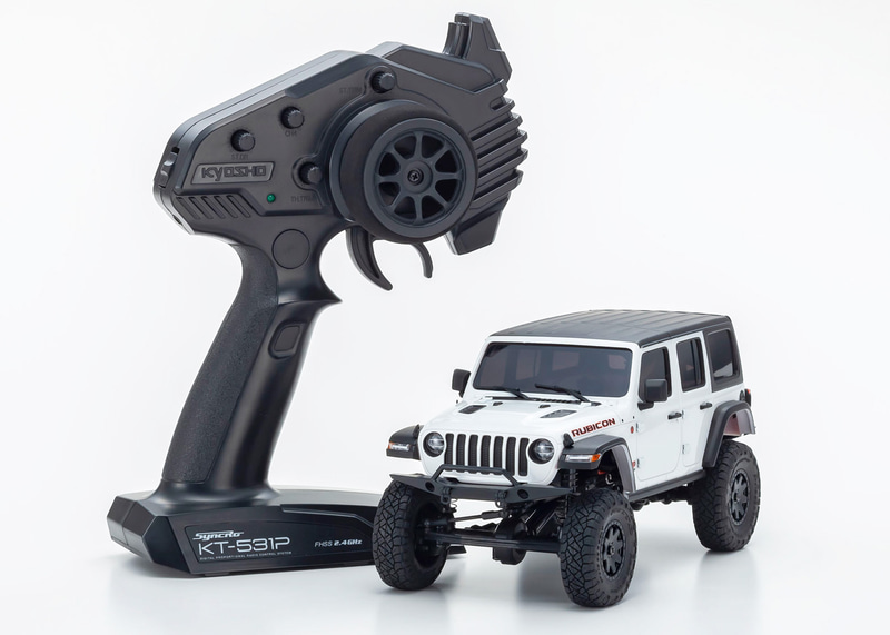 ミニッツ4×4 レディセット ジープ ラングラー アンリミテッド ルビコン ブライトホワイト No.32521W