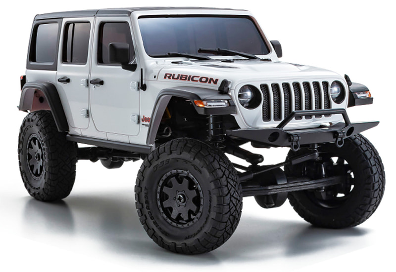 ミニッツ4×4 レディセット ジープ ラングラー アンリミテッド ルビコン ブライトホワイト No.32521W