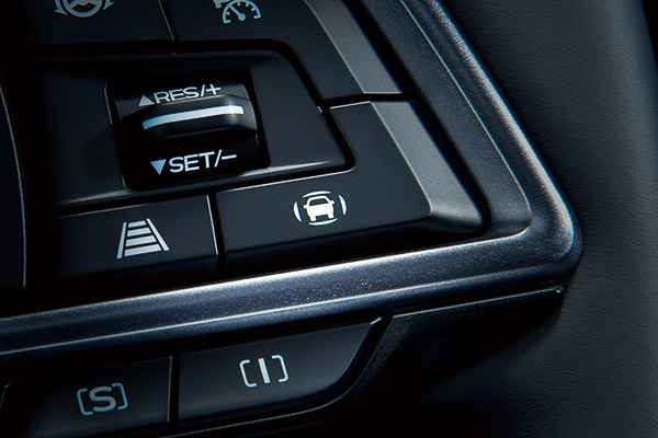 一定条件下でステアリングから手を離しての走行も可能となる高度運転支援システム「アイサイトX」を搭載