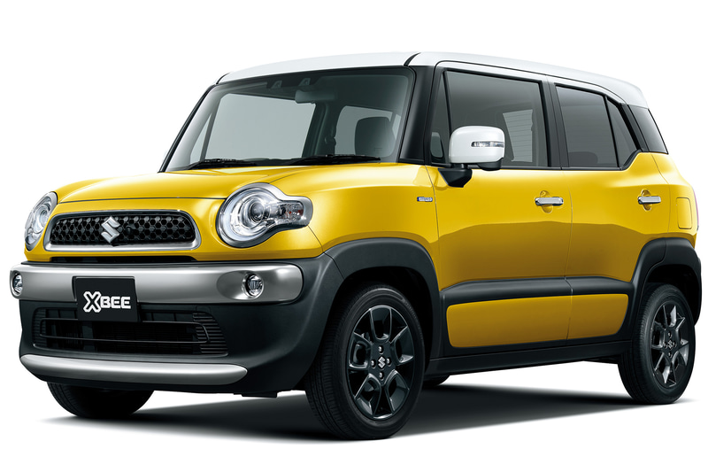 ラッシュイエローメタリック ホワイト2トーンルーフ