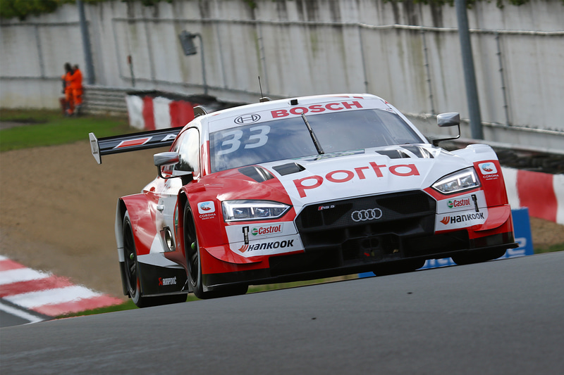 優勝した#33レネ・ラスト（Audi Sport Team Rosberg）