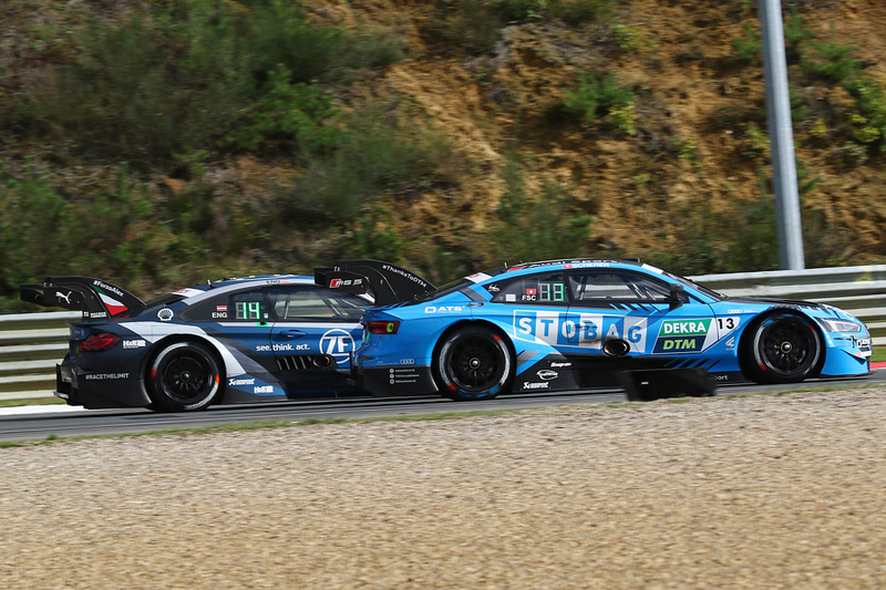 #13ファビオ・シェーラー、#25フィリップ・エングのバトル