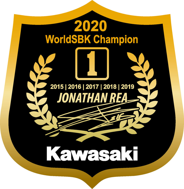 スーパーバイク世界選手権6連覇記念ステッカー（非売品）