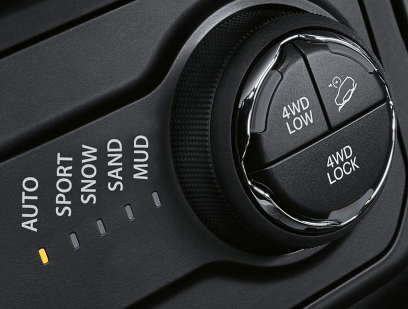 ハイブリッドシステムは「HYBRID」「ELECTRIC」「E-SAVE」の3モードを設定