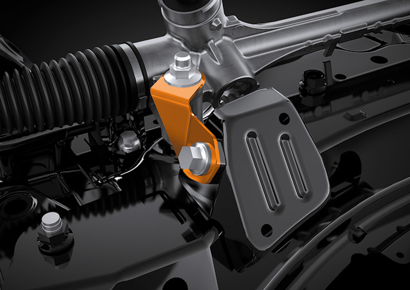 ステアリングギヤブレース