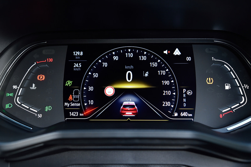 スピードメーター表示1