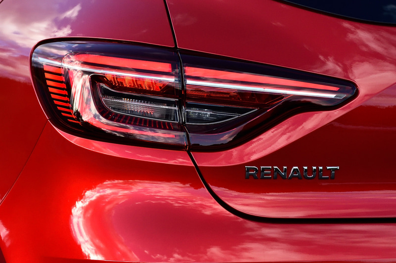 テールランプ点灯パターン