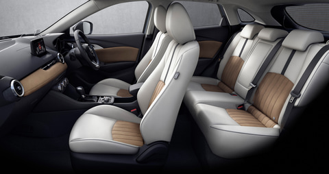 マツダ、明るいピュアホワイト内装の特別仕様車「CX-3 アーバン