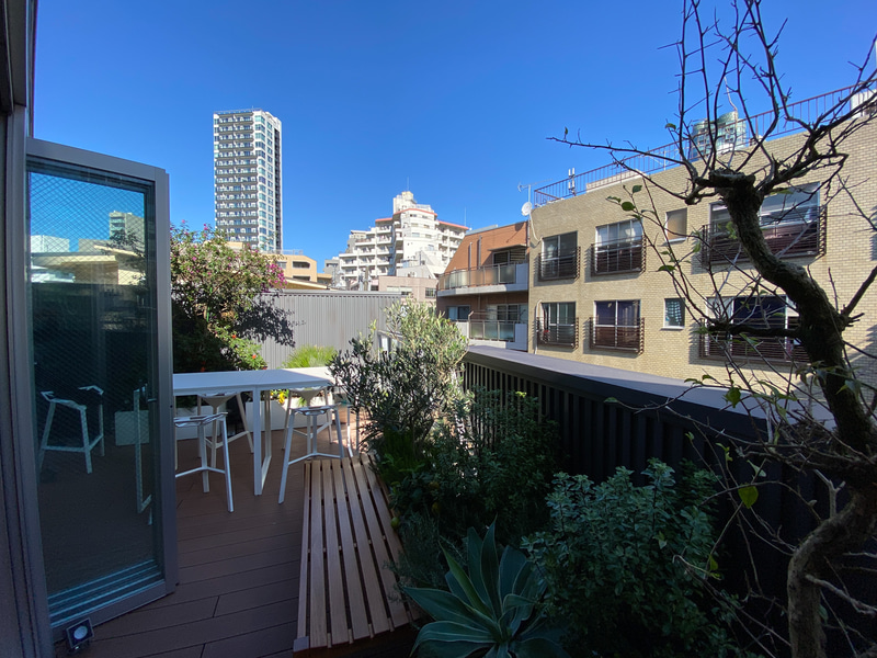 3階のテラススペース