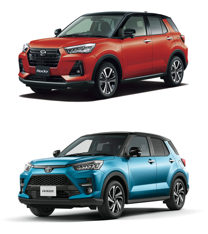 ダイハツ ロッキー/トヨタ ライズ