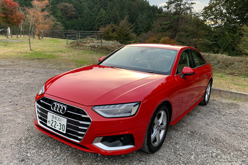 アウディ A4 35 TSFI advance。その舐めるような走りに惹かれました