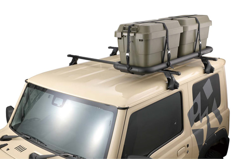 カーメイト、ヒッチキャリアとして使える「INNO ルーフデッキ45」 日本