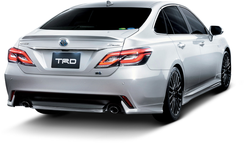 エアロパーツセット for NORMAL BODY装着イメージ。フロントスポイラー、サイドスカート、リアバンパースポイラーの3点セットで価格20万3500円（塗装済）、18万7000円（素地）