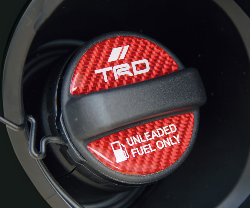 フューエルキャップガーニッシュ：1100円