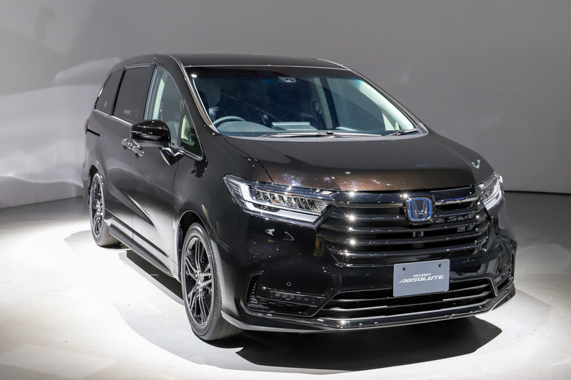 マイナーチェンジした本田技研工業の「オデッセイ」