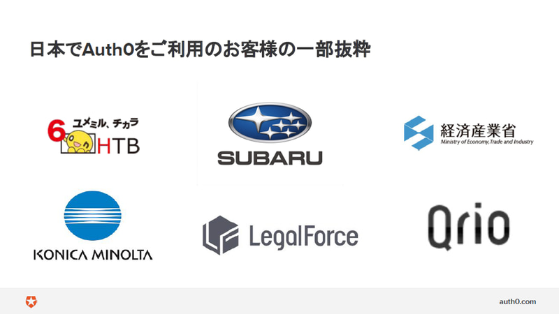 国内でAuth0を導入しているユーザー
