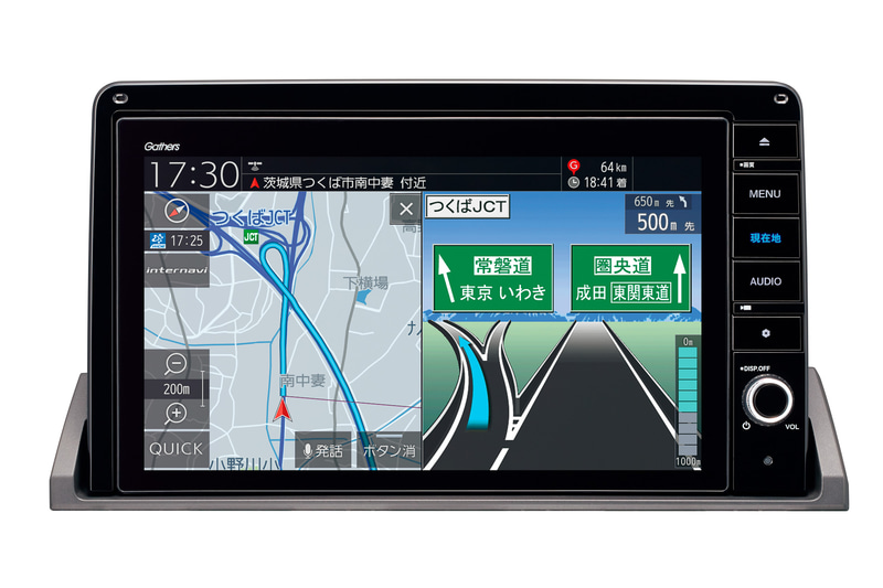 オデッセイ専用 10インチ プレミアム インターナビ（VXU-217DYi）：27万5000円、取付アタッチメント：4400円