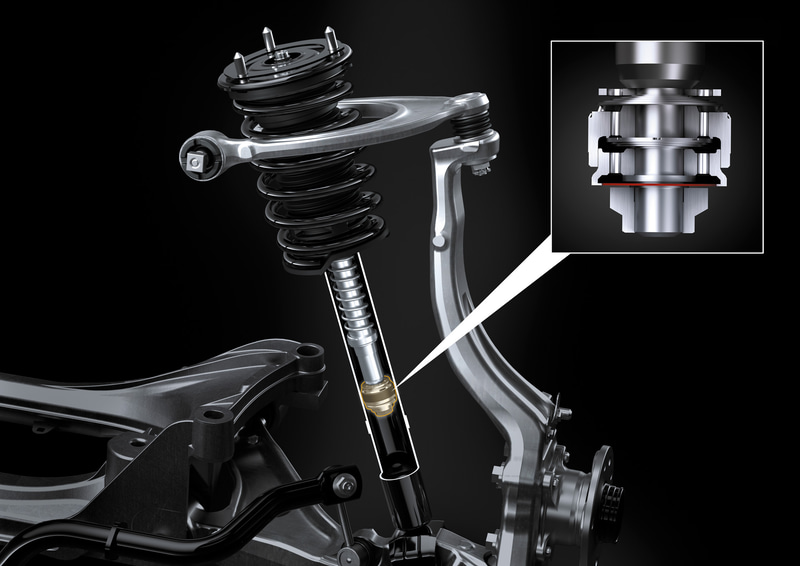 スウィングバルブショックアブソーバー（フロント）