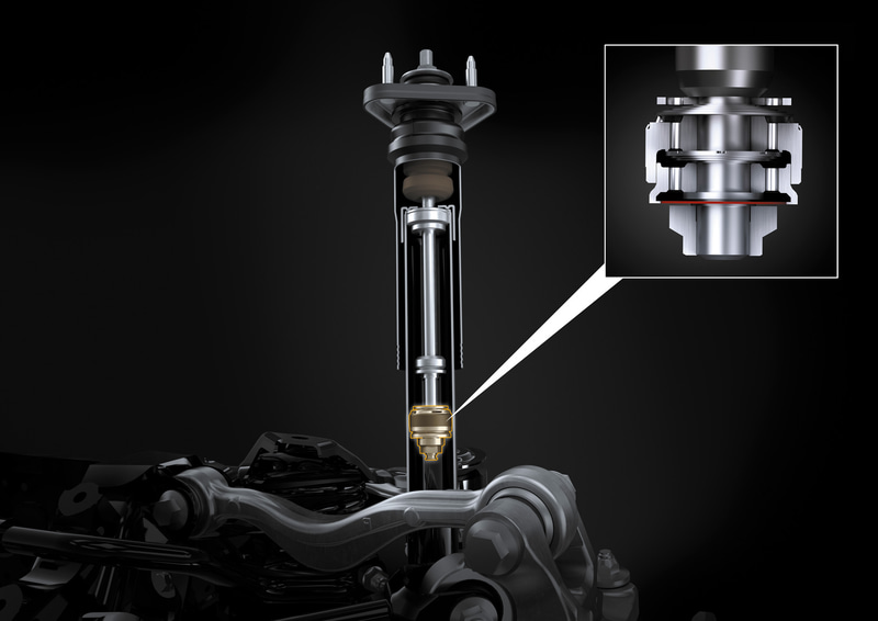 スウィングバルブショックアブソーバー（リア）