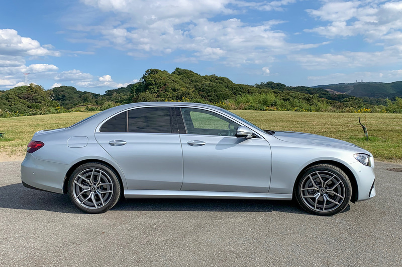 メルセデス E 200 スポーツ（富津ブリストルヒル ゴルフ＆レジデンスにて）その味はメルセデスならでは
