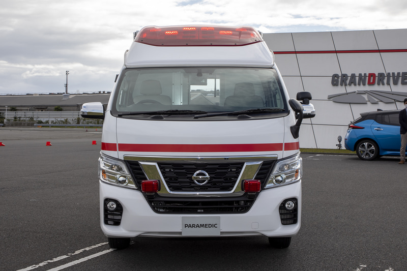 NV350 キャラバンのイメージもあるフロントまわり