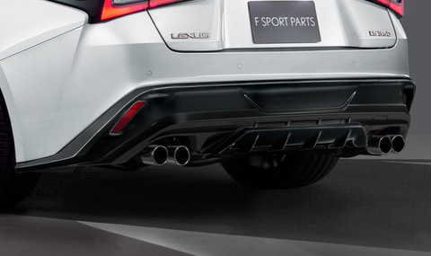 TRD、レクサス新型「IS」用“F SPORT PARTS（TRD）” - Car Watch