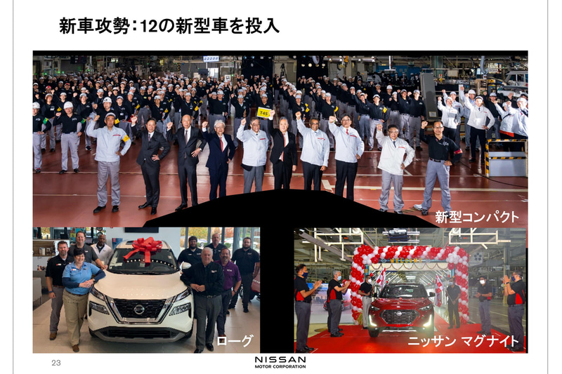 12の新型車を投入