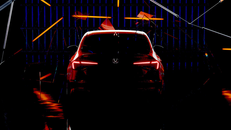 公開された新型シビックプロトタイプのティザー写真