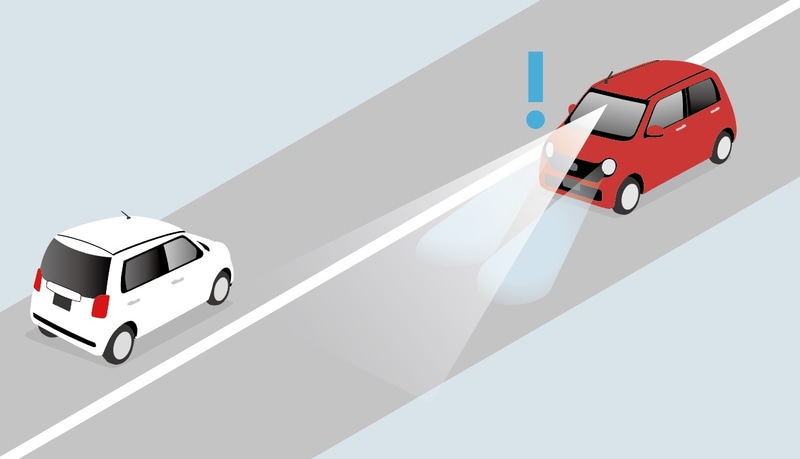 良好な視界確保のために。オートハイビーム