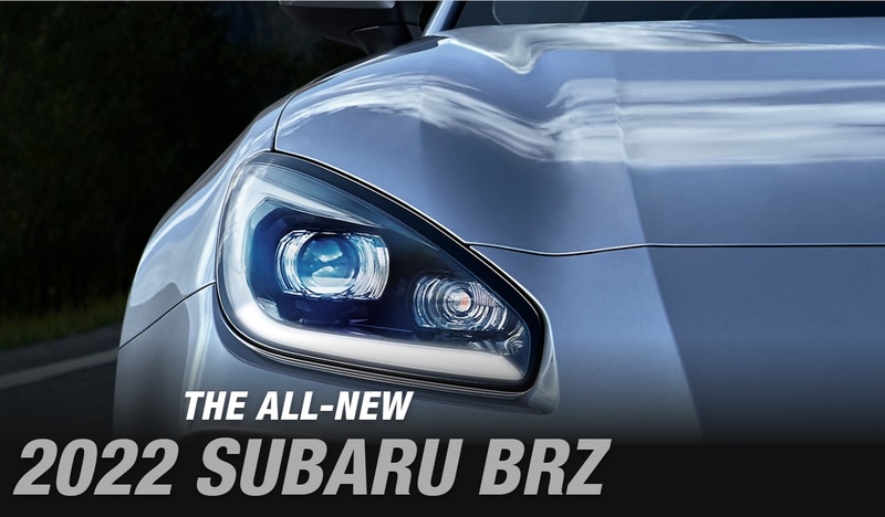 北米スバルの2022新型BRZ特設サイト