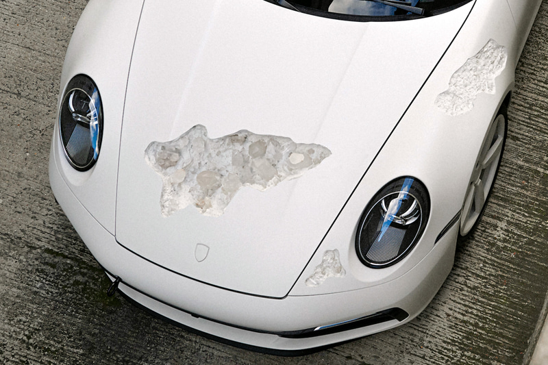Crystal Eroded Porsche 911